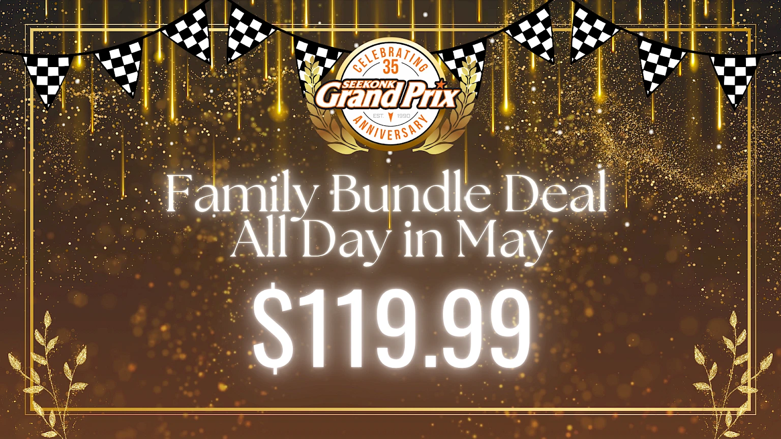 Family Bundle Deal: All Day in May $119.99.