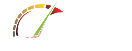Logo featuring a speedometer arc with gold-to-red segments, a green needle, and bold white text that reads &ldquo;THROTTLE DROP.&rdquo;